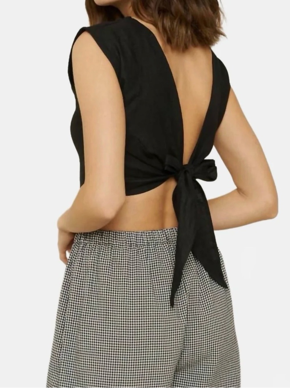 Whimsy and Row Valentina Top in Black Velvet